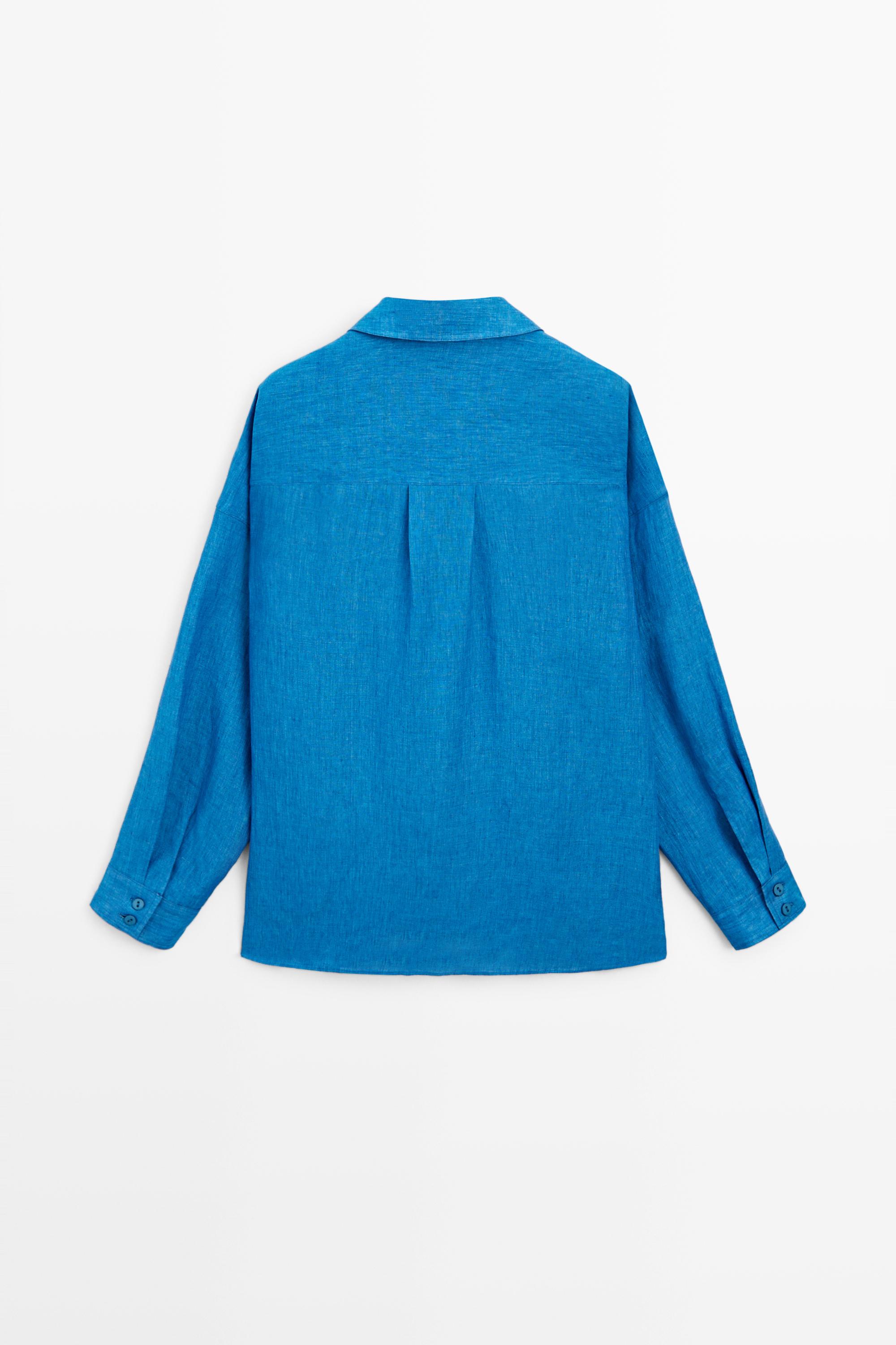 Blouse fluide 100 % lin